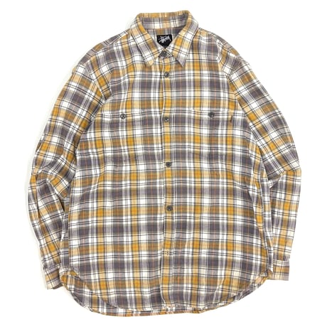 00's Stussy Flannel Shirt Lサイズ