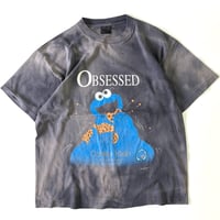 "Super Black Fade" 90's Changes "Cookie Monster" "CK Parody" Tシャツ XLサイズ