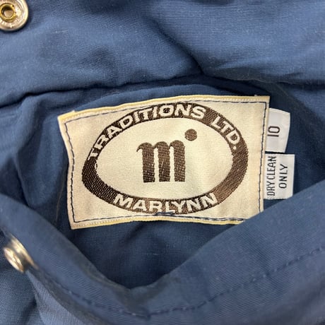 80's MARLYNN TRADITIONS LTD Reversible Mountain Parka 10号