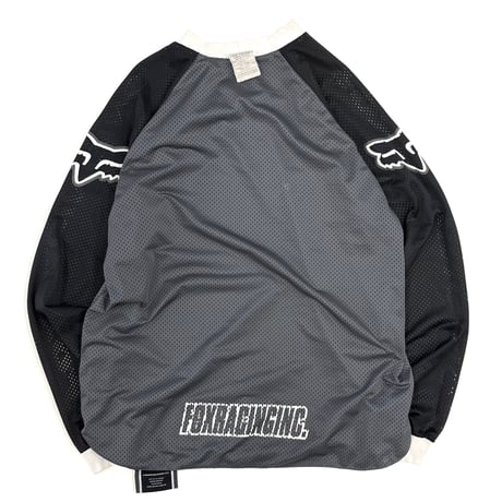 90's～00's Fox Racing "4面" Reversible LS Tシャツ XLサイズ