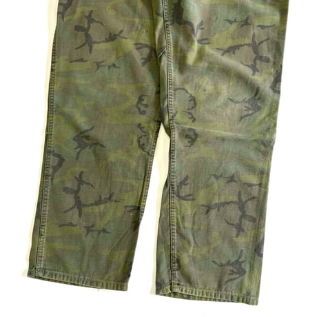 60's "M-43 Type" Civilian Leaf Camo Trousers (fits W35)