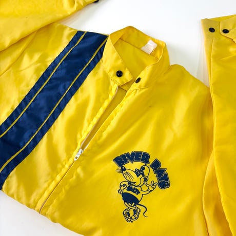 70's～80's unknown "River Rats" Nylon Coach Jacket Lサイズ