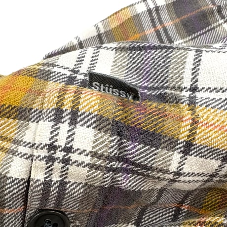 00's Stussy Flannel Shirt Lサイズ