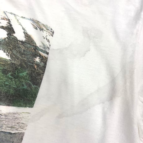 80's～ OLD Banana Republic "Snow Climbing" Pocket Tee USA製