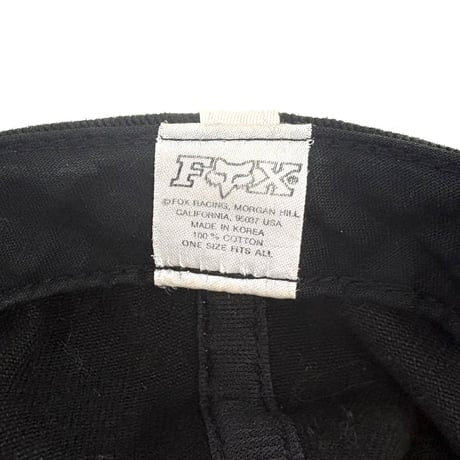 90's～ Fox Racing 6-Panel Cap