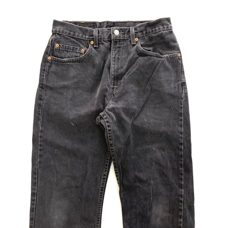 90's Levi's 505 "Super Black" Denim Pants 32×30 USA製