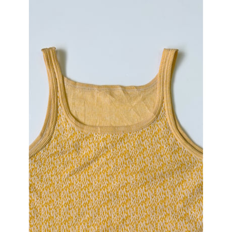 80's～90's Solida WASCHE Jacquard Camisole