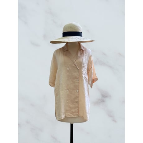 80's～ Penny Black Linen SS Shirt Jacket ITALY製