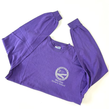 "Good Color" ～90's Hanes "Porsche" LS Tシャツ Lサイズ USA製