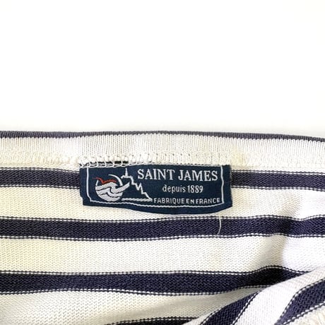 Saint James "Ouessant" Border Shirt FRANCE製