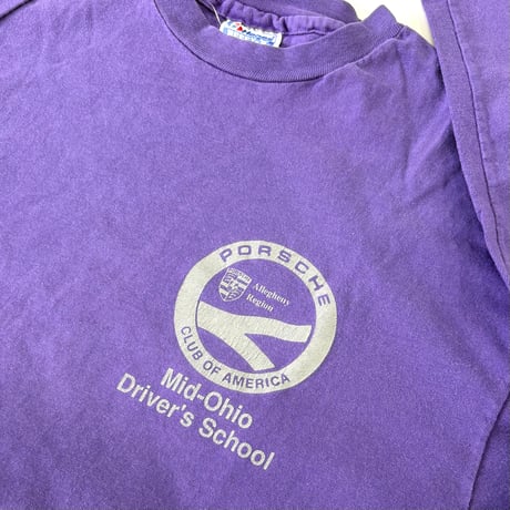 "Good Color" ～90's Hanes "Porsche" LS Tシャツ Lサイズ USA製