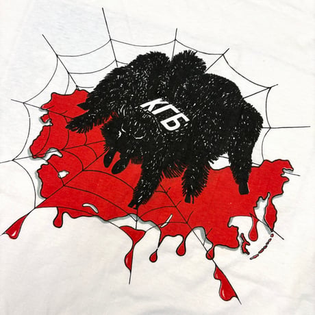 "Rare" ～90's unknown "КGB" "両面" Tシャツ