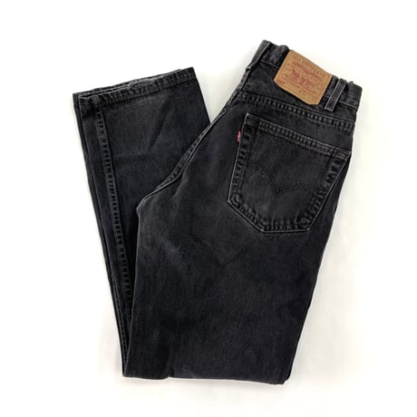 90's Levi's 505 "Super Black" Denim Pants 32×30 USA製