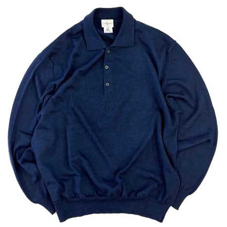 90's Linea Uomo Knit Polo XXLサイズ ITALY製 (fits XL)