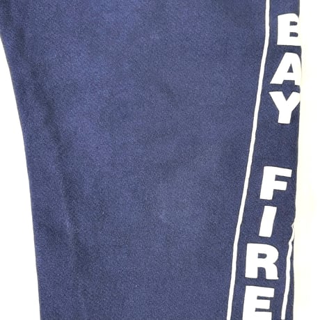 90's Russell High Cotton Sweat Pants "Green Bay Fire" Lサイズ USA製