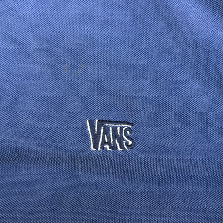 90's VANS "鹿の子" Polo Shirt Lサイズ