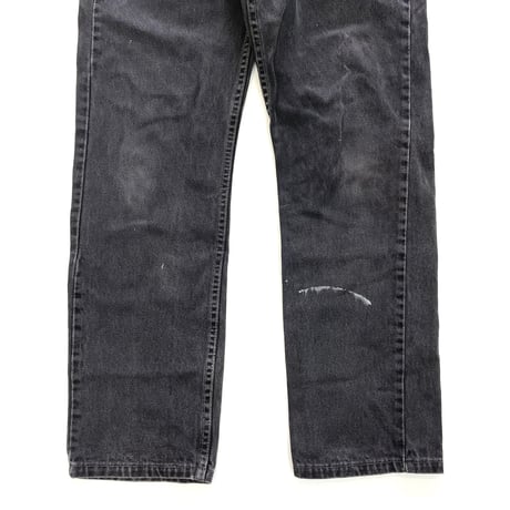 90's Levi's 505 "Super Black" Denim Pants 32×30 USA製