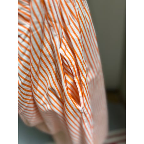 90's unknown Back Ribbon Stripe One Piece