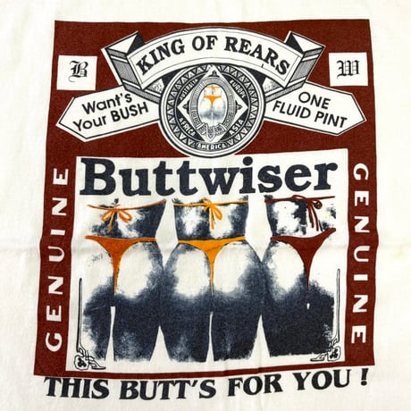 ～00's DELTA "Buttwiser" Tシャツ XLサイズ