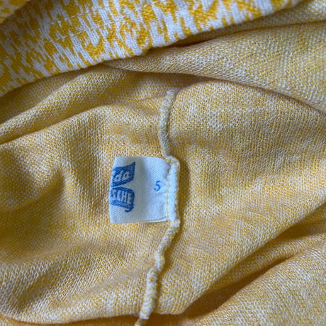 80's～90's Solida WASCHE Jacquard Camisole