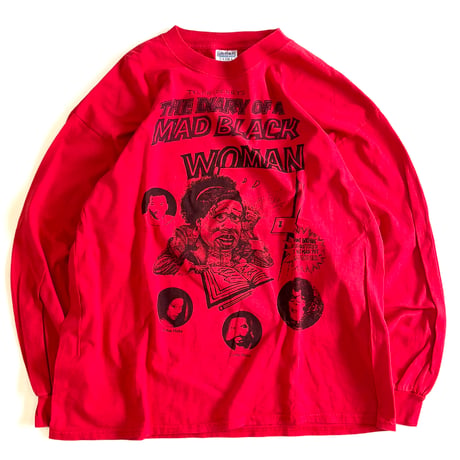 00's GILDAN "The Diary of a Mad Black Woman" LS Tシャツ XXLサイズ