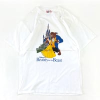 90's Disney "Beauty and the Beast" Tシャツ Lサイズ USA製