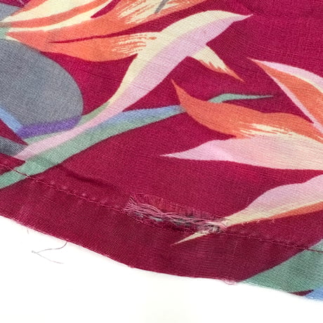 80's Patagonia "Pataloha" "Birds of Paradise" Rayon Shirt Sサイズ