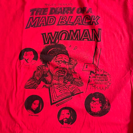 00's GILDAN "The Diary of a Mad Black Woman" LS Tシャツ XXLサイズ