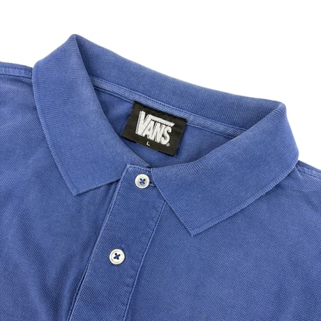 90's VANS "鹿の子" Polo Shirt Lサイズ