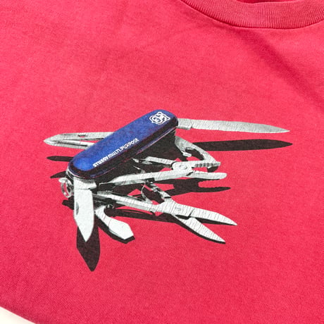 90's OLD STUSSY 紺タグ "Multi Purpose" Tシャツ Lサイズ USA製