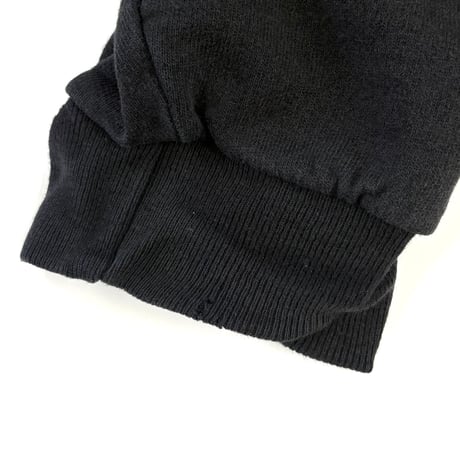 90's Boundary Line "Solid Black" Sweat Polo Lサイズ USA製