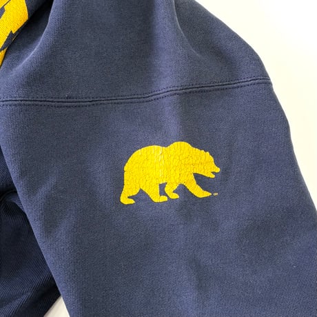 90's CHAMPION RW SWEAT "BERKELEY" "袖プリント" Lサイズ