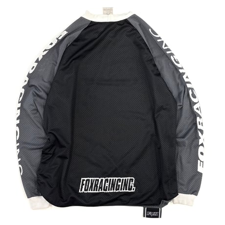 90's～00's Fox Racing "4面" Reversible LS Tシャツ XLサイズ