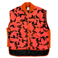 ～80's RefrigiWear Duck Hunter Camo Insulated Vest XLサイズ USA製
