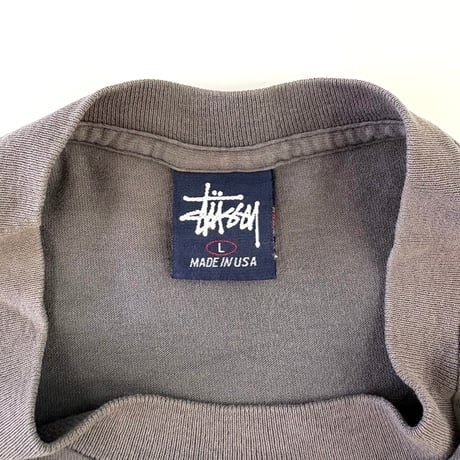 "Good Fade" 90's OLD STUSSY 紺タグ "World Tribe" Tシャツ Lサイズ USA製