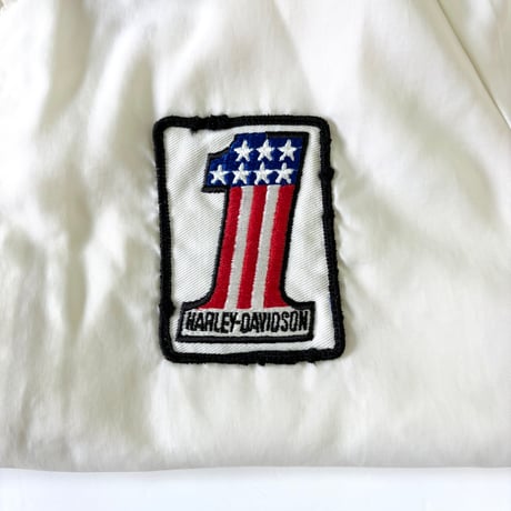 ～80's Harley Davidson "No.1" Nylon Jacket (fits L)