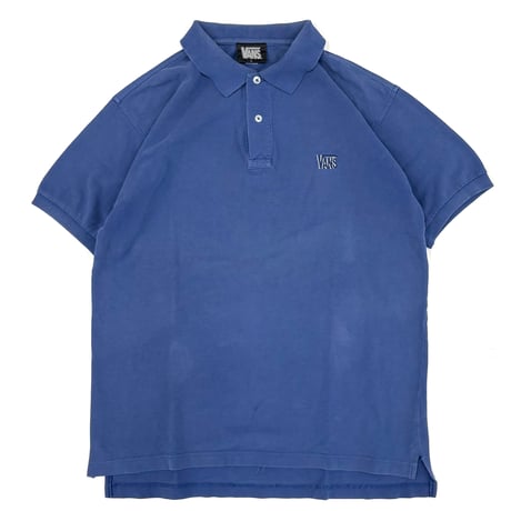 90's VANS "鹿の子" Polo Shirt Lサイズ