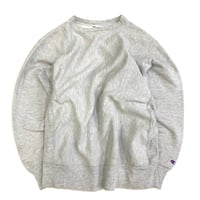 80's CHAMPION RW SWEAT "目なし" Solid Grey XLサイズ USA製