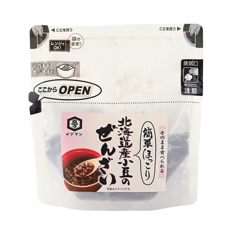 簡単ほっこり 北海道産小豆のぜんざい140g