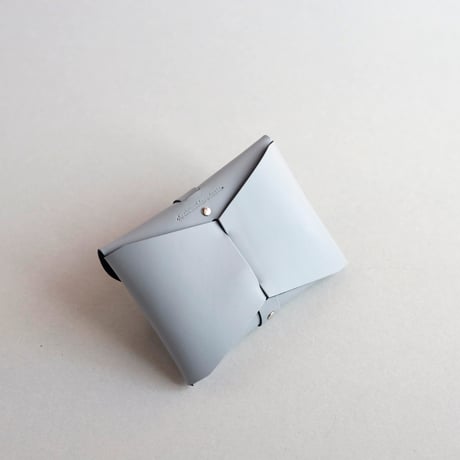 [ sou series] リボンカードケース＃ストーングレー / ribbon card case #stone gray