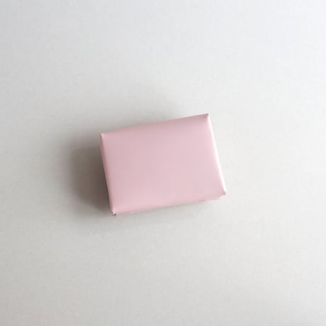 [花圃] フラワー ミニウォレット ピンク / [flower garden] flower mini wallet #grayblue x pink