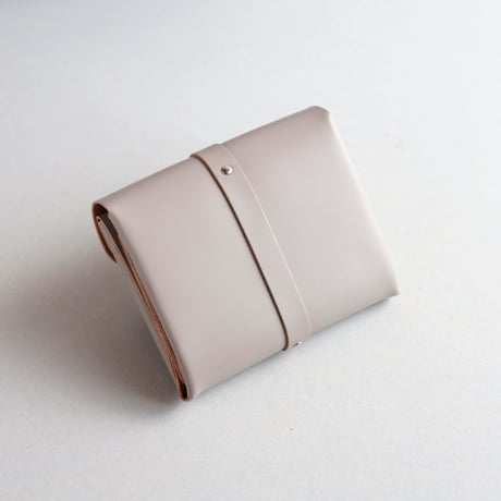 [sou series]  リボン ショートウォレット グレージュ/ ribbon short wallet #greige