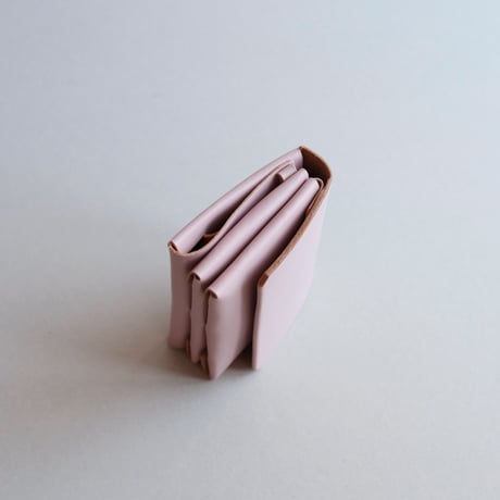 [花冠] フラワー ミニウォレット ピンク / [flower crown] flower mini wallet #pink
