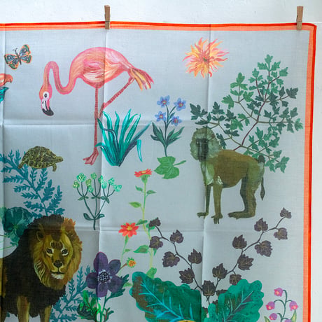 Nathalie Lété　Large Handkerchief　Jungle