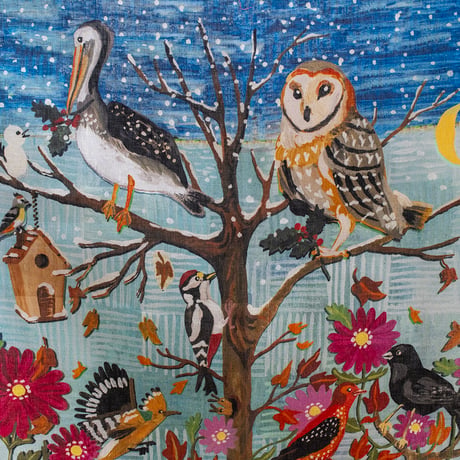 Nathalie Lété　Kitchen cloth "TREE OF LIFE"