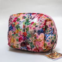 Nathalie Lété　 Quilted Box Pouch - Rabbits