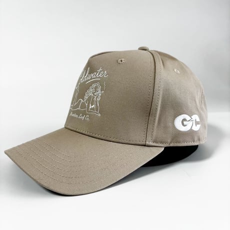 GC-GOOD COLDWATER PIN-UP CAP  – BEIGE/WHITE M/L-L/XLSIZE  GC-59