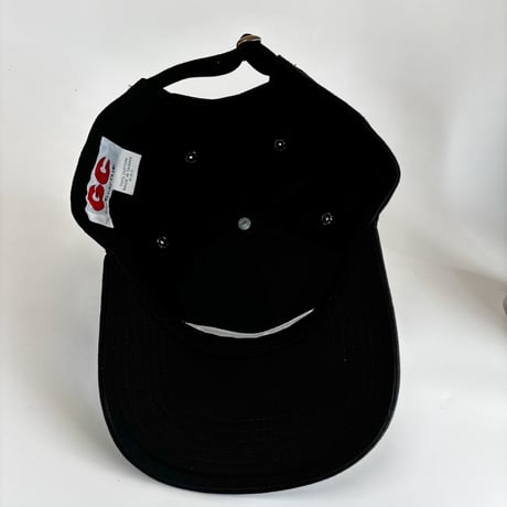 GC-GOOD 3D OVAL LOGO A-FRAME CAP  – BLACK/WHITE M/L-L/XLSIZE GC-53