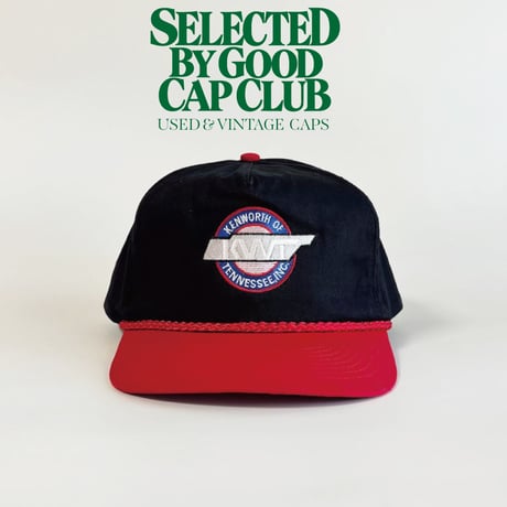 KENWORTH OF TENNESSEE KWT TWO-TONE ROPE SNAPBACK CAP / BLACK × RED　 GV-42