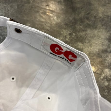 GC- “Good” Script Logo CAP – L/XL WHITE GC-47